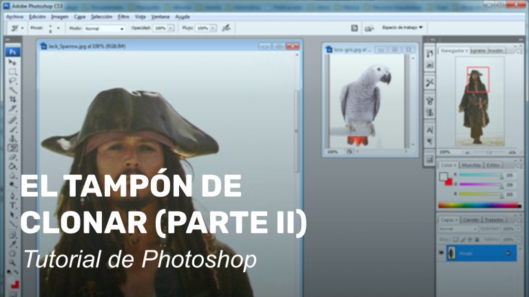 El tampón de clonar en Photoshop. Parte 2
