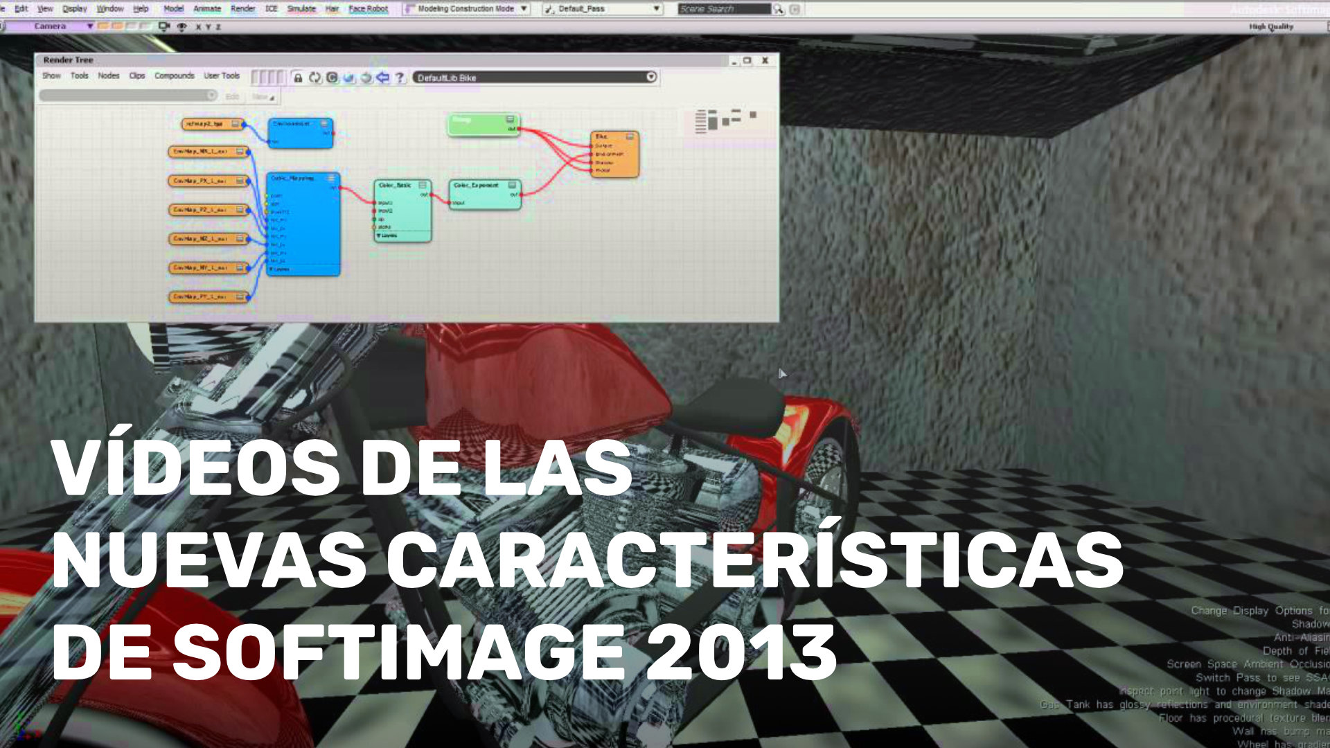 Vídeos de las nuevas características de Softimage 2013