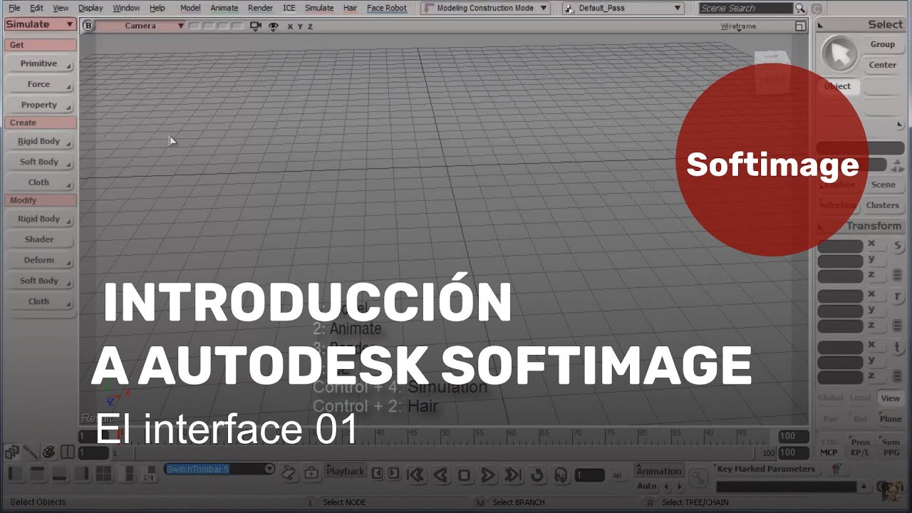 Curso de Introducción a Autodesk Softimage