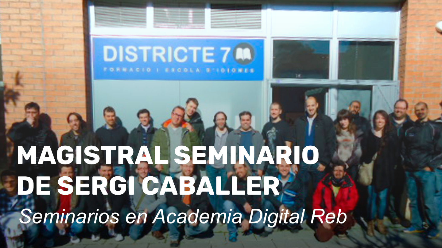 Magistral seminario de Sergi Caballer