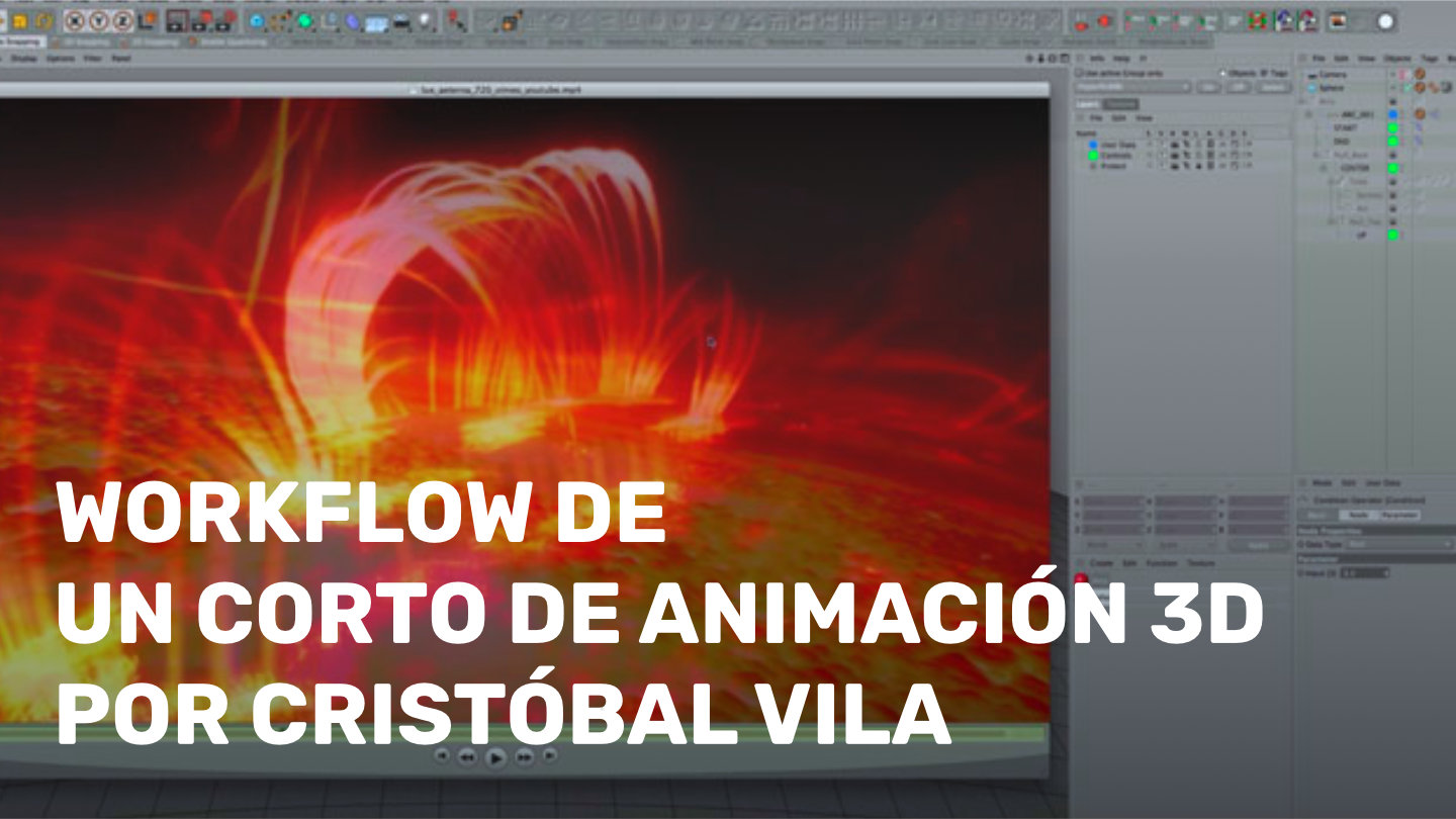 Workflow de un corto de animación 3D por Cristóbal Vila
