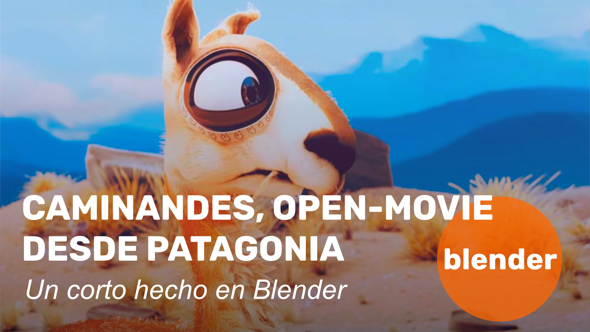 Caminandes, open-movie desde Patagonia