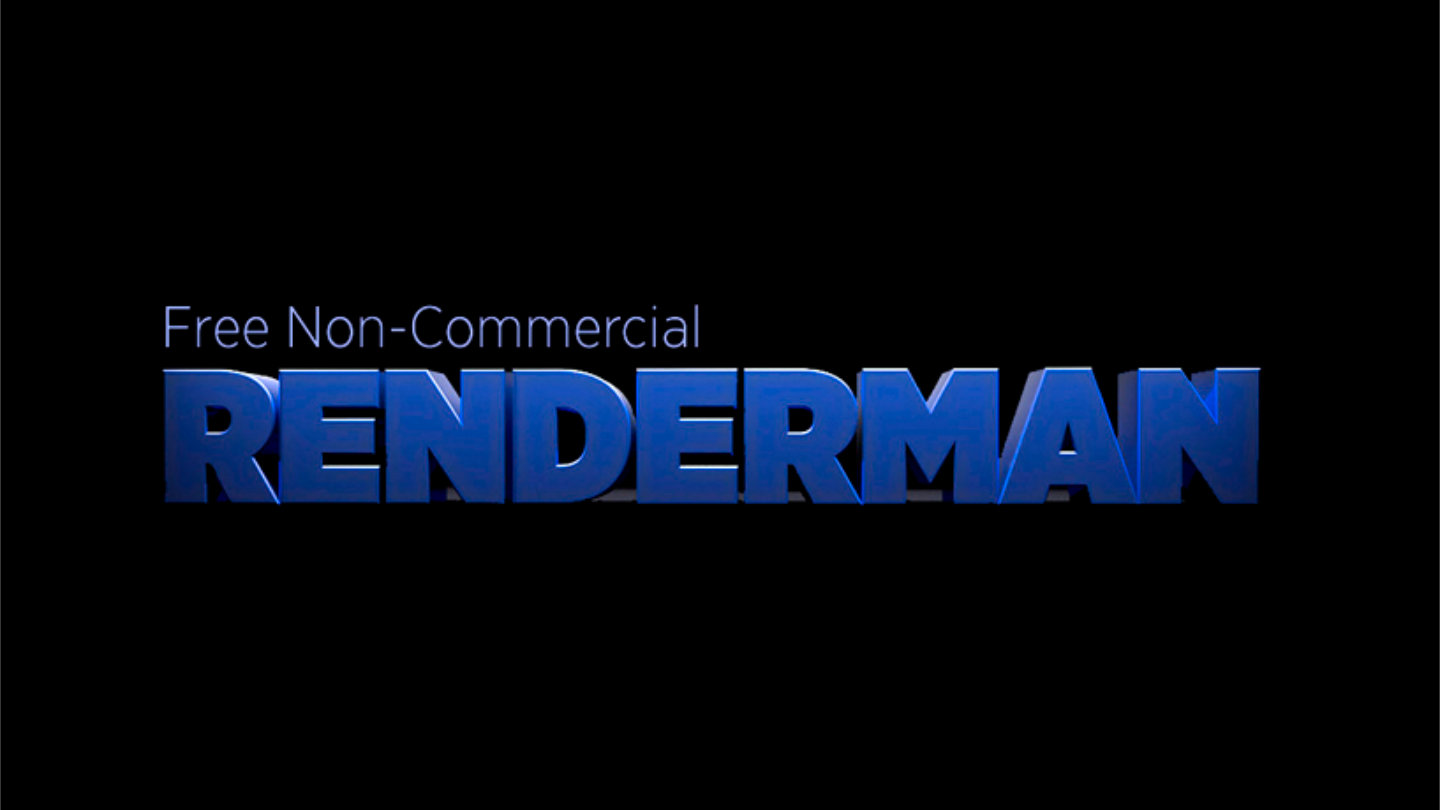 RenderMan, licencia gratis para uso personal