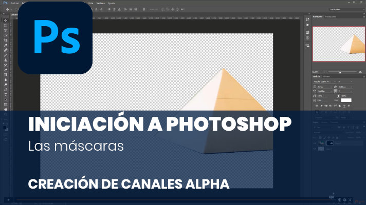 Creación de canales Alpha