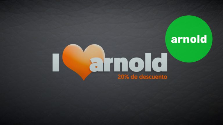 I love Arnold. 20% de descuento