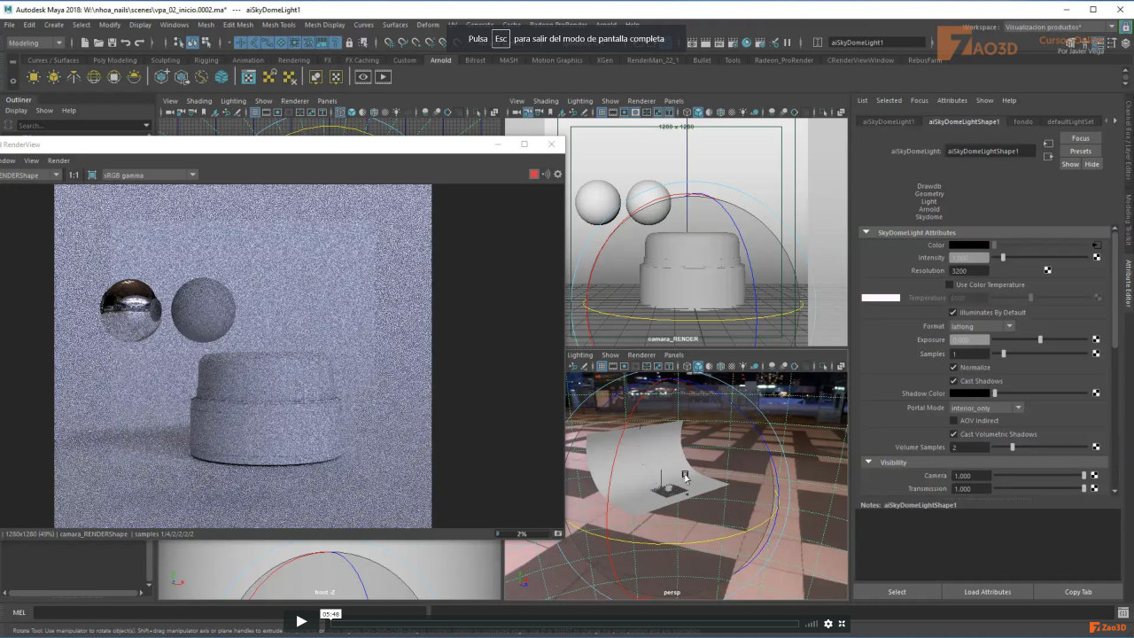 Creación de materiales de prueba