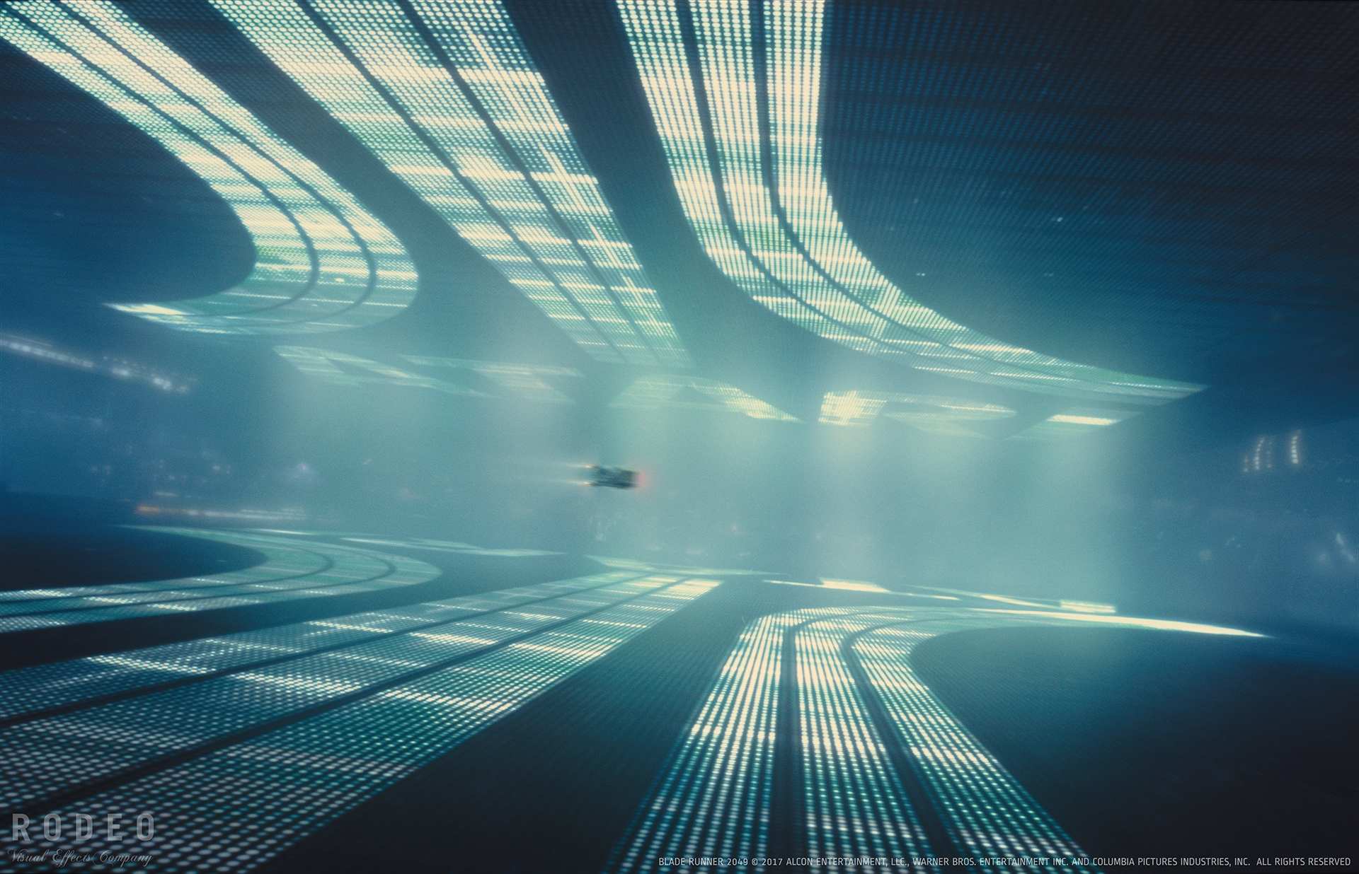 Blade Runner 2049. Logo de Atari. Arnold render