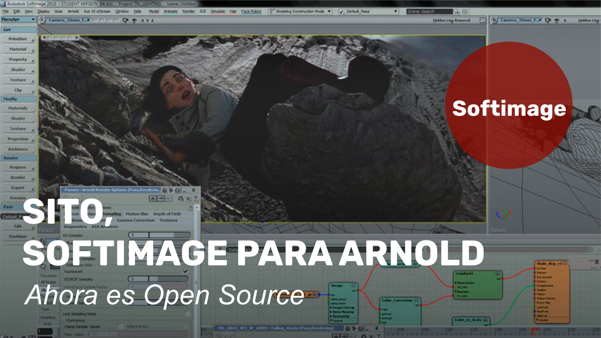SItoA (Softimage para Arnold) ahora es Open Source
