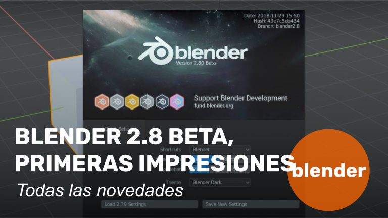 Blender 2.80, primeras impresiones