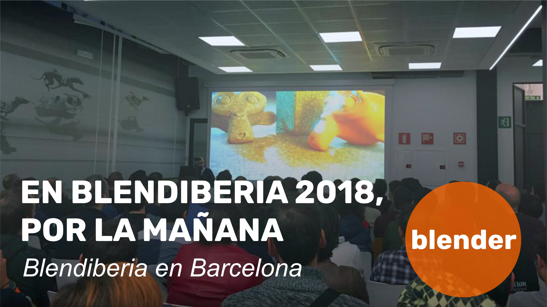 En Blendiberia 2018, por la mañana