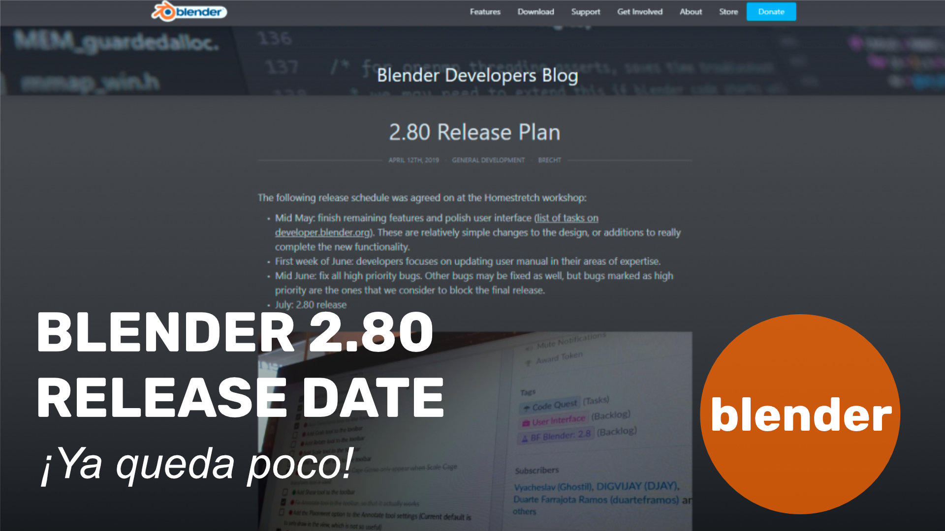 Blender 2.80 Release Date