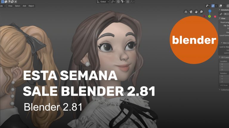 Esta semana sale Blender 2.81