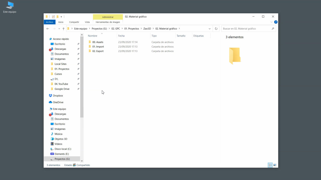 Organizar tus proyectos para Affinity Photo