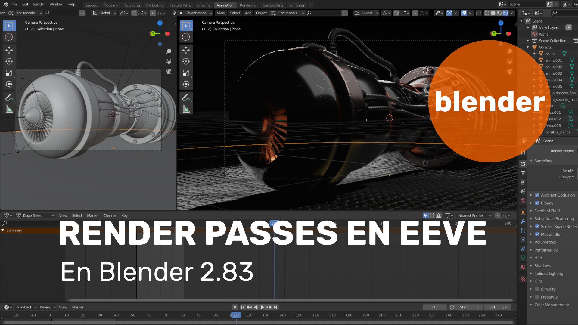 Render passes en EEVEE