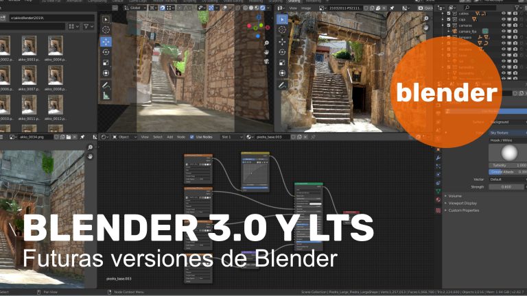 Blender 3.0 y LTS