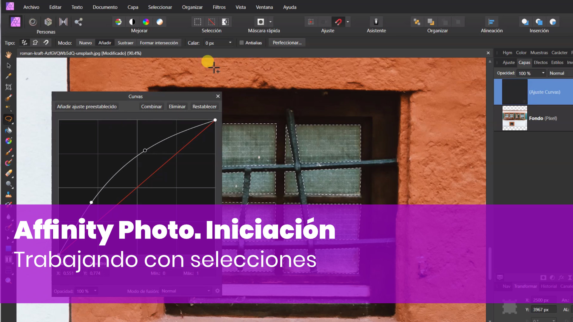 Trabajando con selecciones