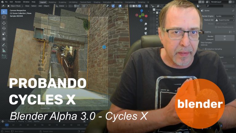 Probando Cycles X en Blender 3.0 Alpha