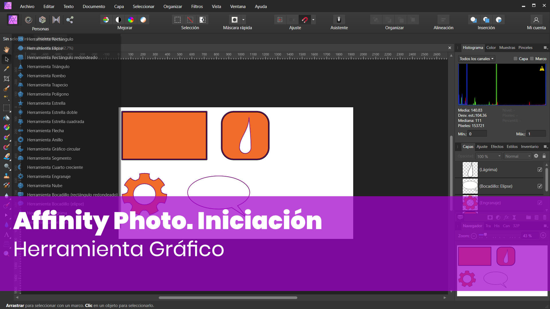 La herramienta Gráfico