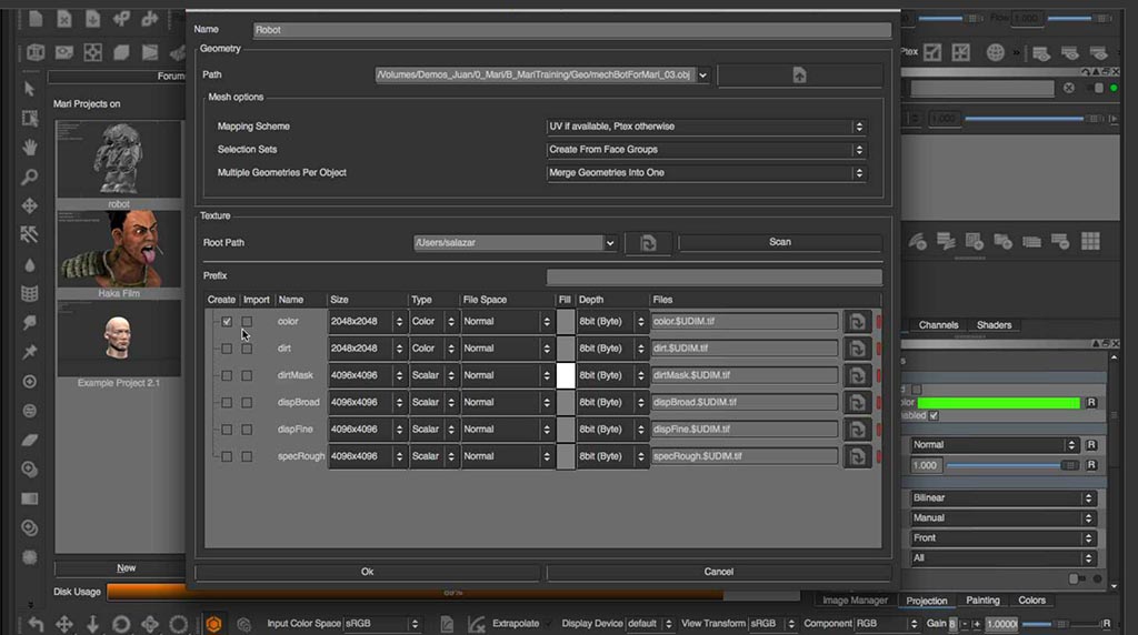 Nuke 8, Mari 2.5 para Mac y Modo 701 6 mari mac