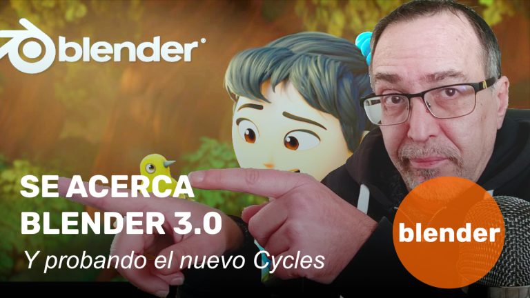 Se acerca Blender 3.0 y probando Cycles
