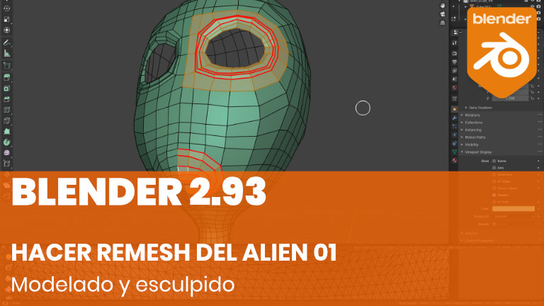 Retopología del alien