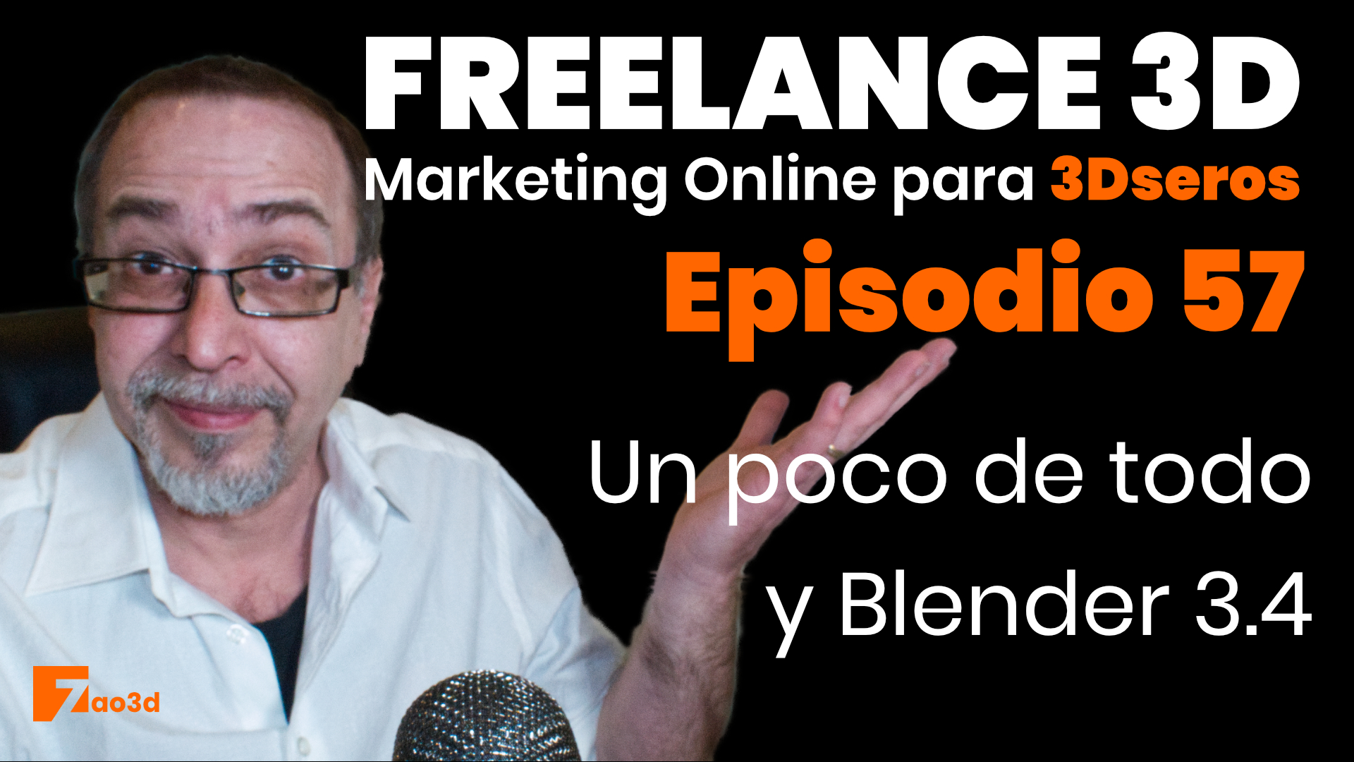 Episodio 57. Un poco de todo y Blender 3.4