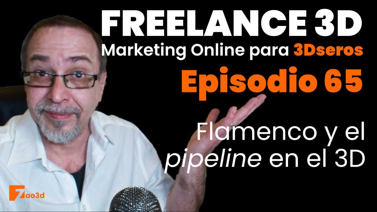 Flamenco y el pipeline 3D. Podcast Freelance 3D