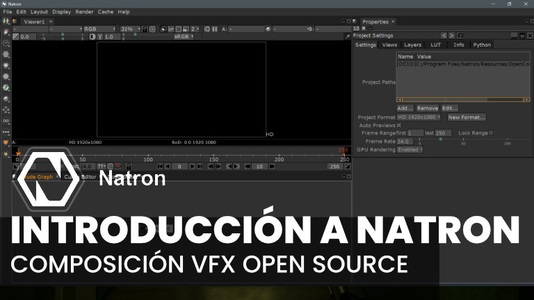 Introducción a Natron. Composición VFX Open Source