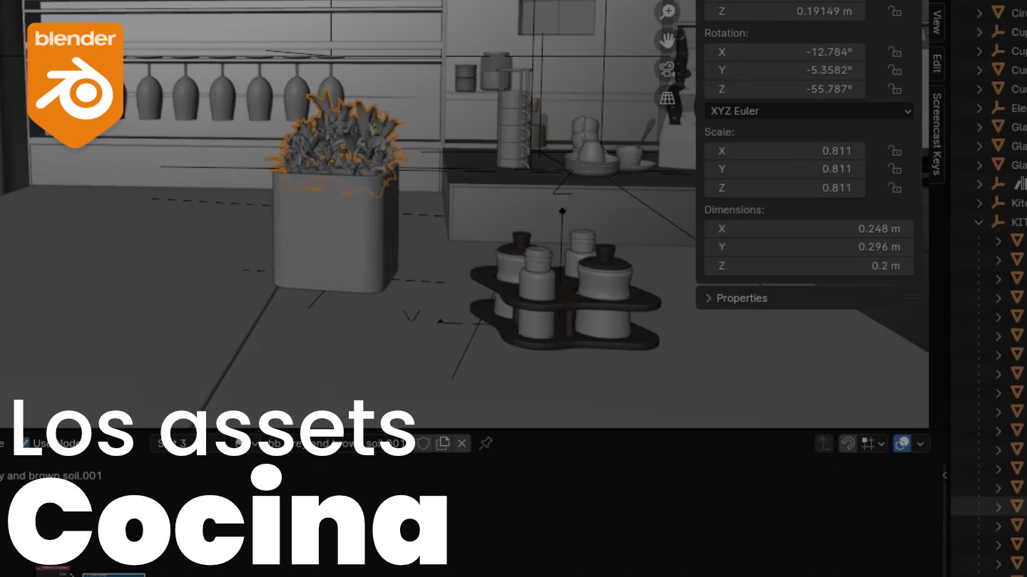 Assets. Cocina
