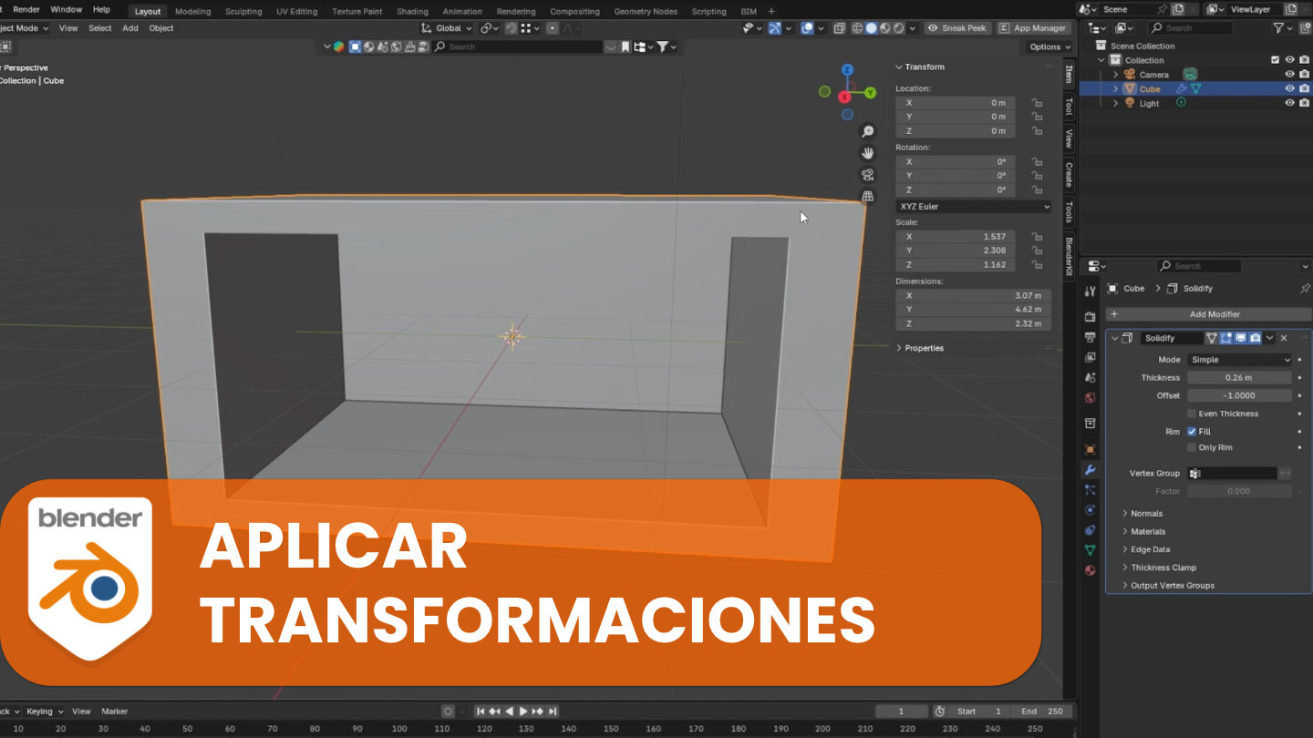 Aplicar transformaciones