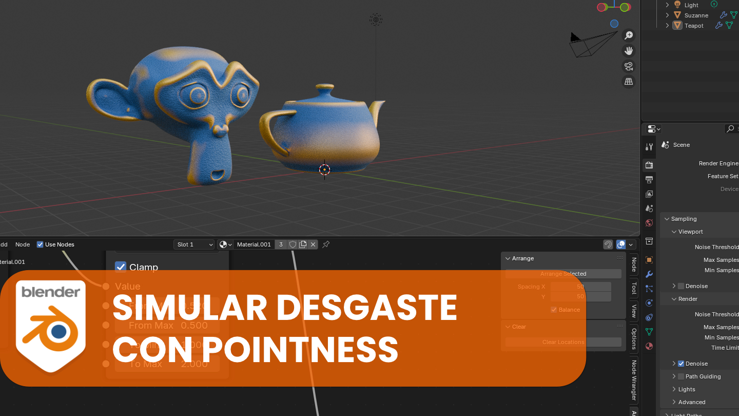 Desgaste procedural con Pointiness