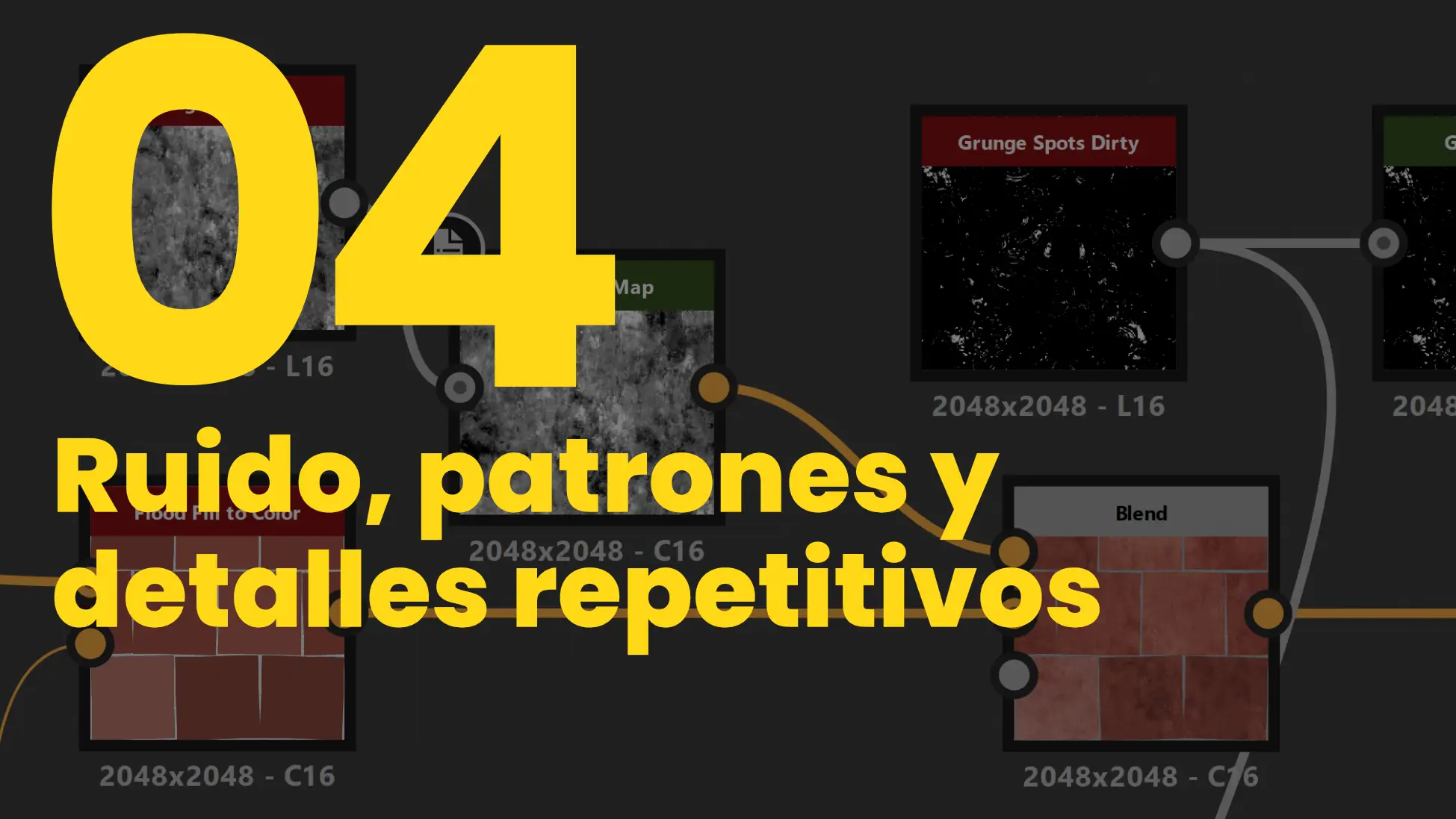 Ruido, patrones y detalles repetitivos