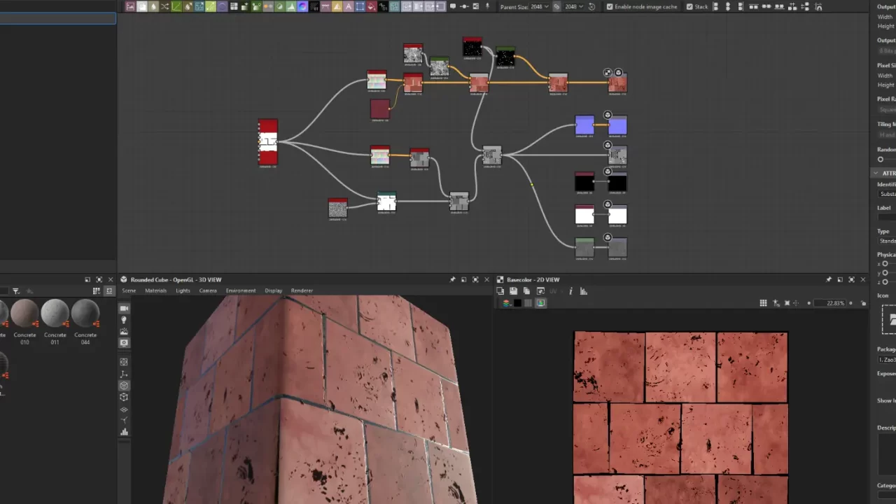 Aprende 3D online 64 substance designer hero