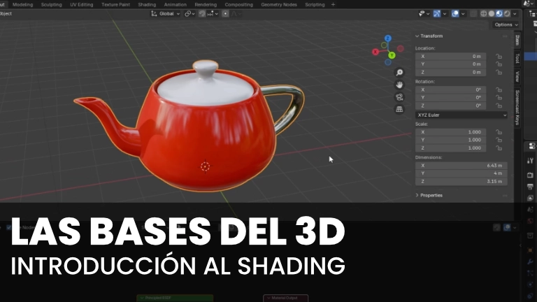 Introducción al shading con Blender