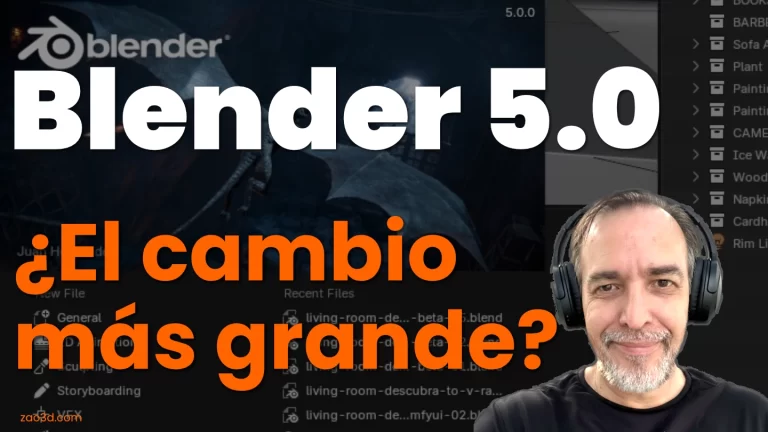 blender 5 cambio radical
