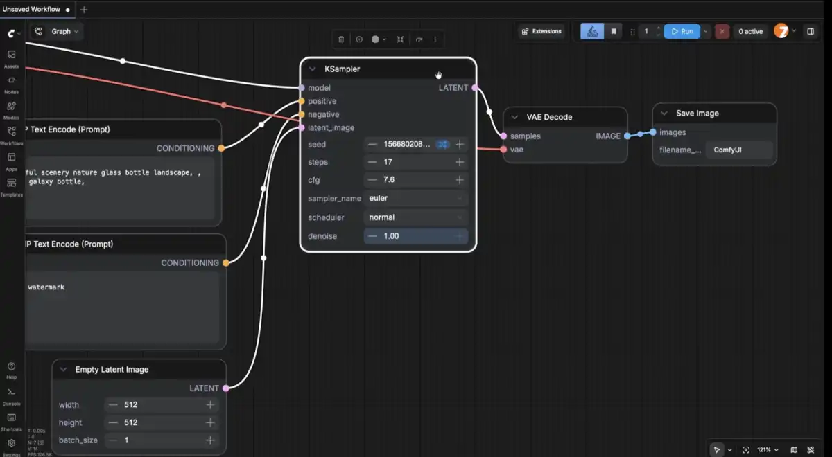 Tu primer workflow estable de text to image