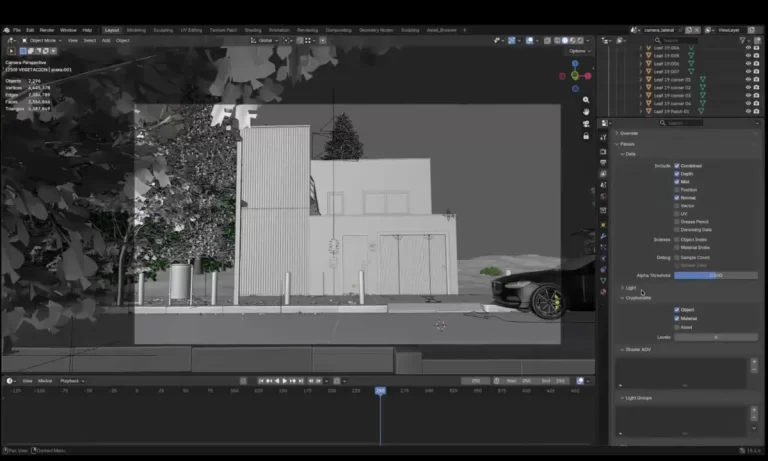 Render passes para ControlNet desde Blender 1 08 blender render passes para controlnet