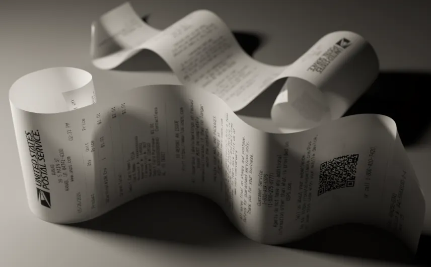 Render de un ticket con el nuevo Thin Wall