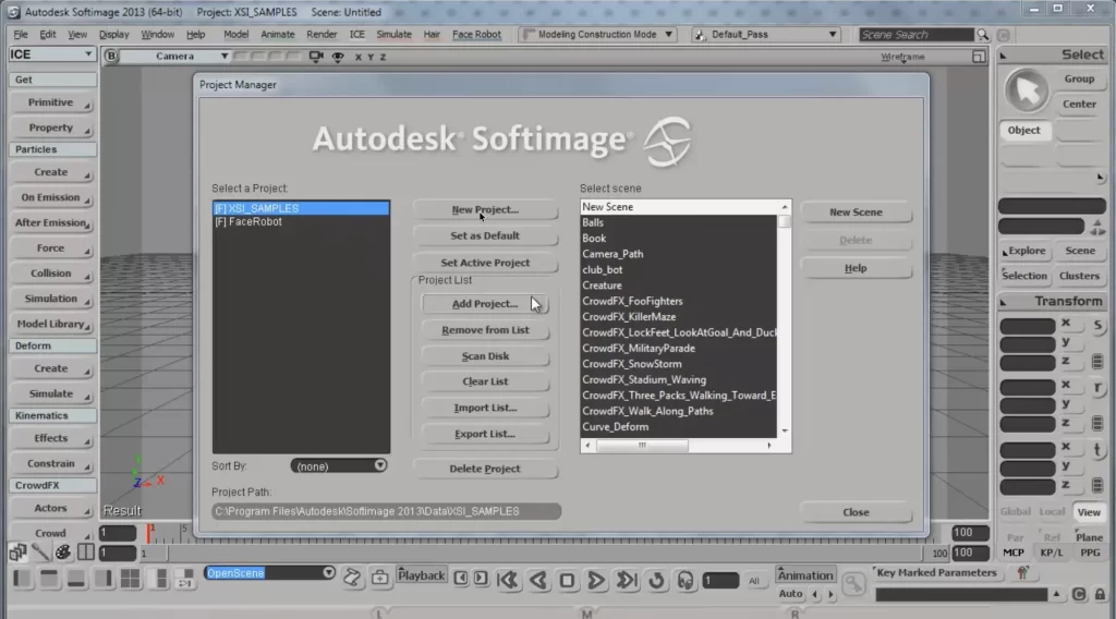 Projects en Blender 5.3: la función que llevaba años esperando 2 project manager softimage xsi