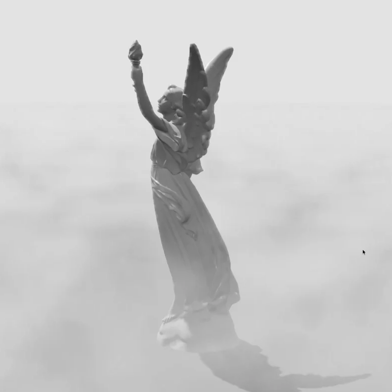 threejs r186 demo estatua sombras 01